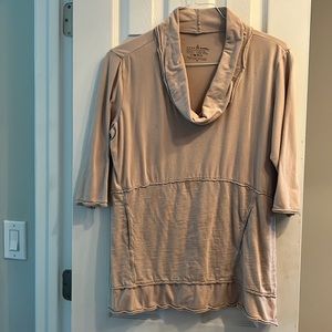 Casual cotton top- light grey